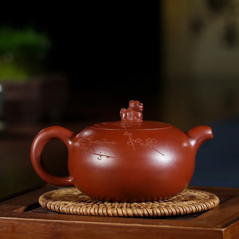 Yixing Dahongpao фиолетовый песочный горшок известная семья ручной работы Xiangrui Cut сливы