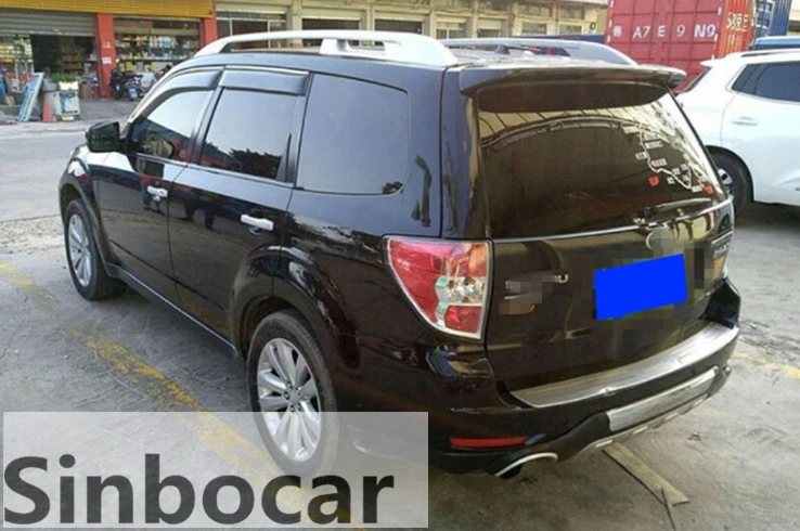 Дефлектор краски спойлер на крышу заднее крыло ABS для Subaru Forester 2009 2012 с