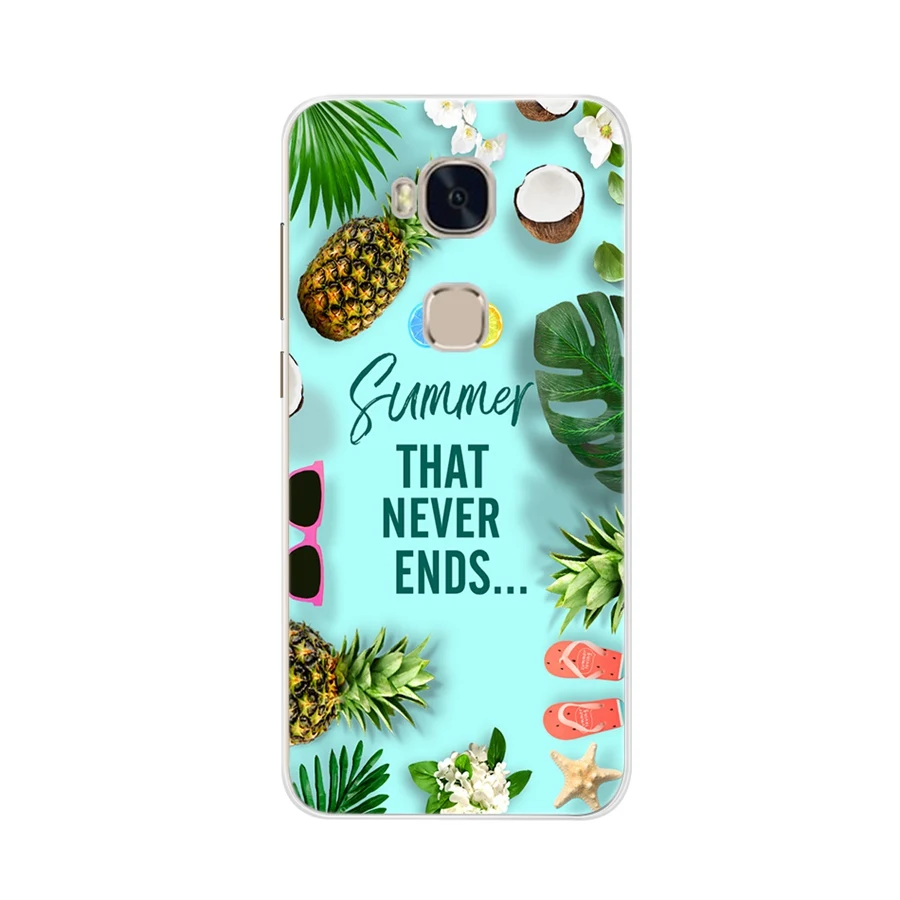 Case For Huawei Honor 5x GR5 Soft Silicone Phone Cover 5X Cartoon Cute Anime Bumper 5.5&quot |