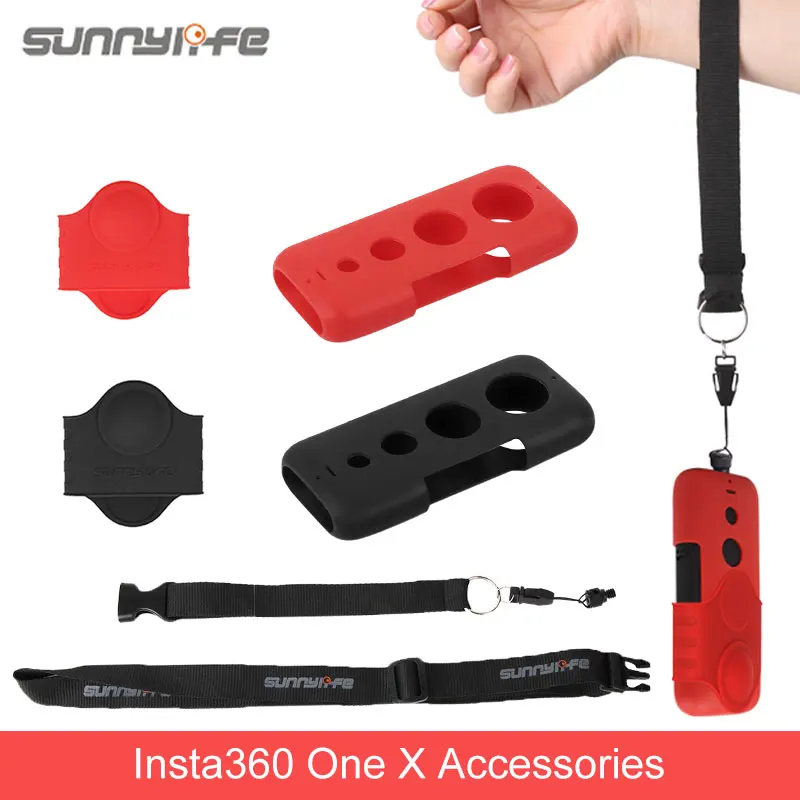 Insta360 One X защитный чехол для объектива силиконовый Insta 360 устойчивый к царапинам