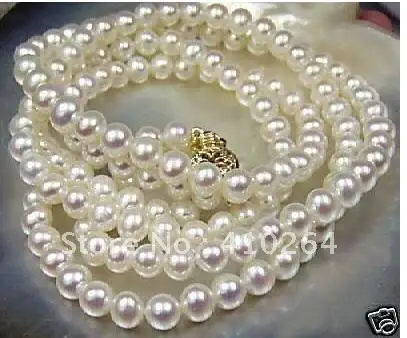 Ожерелье из натурального пресноводного жемчуга 8 9 мм 20 22 дюйма|pearl necklace|cultured pearl
