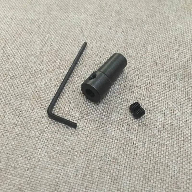 Steel 8mm B10 сверлильный патрон, соединительная муфта из меди и стали, коническая муфта 3,17 мм/4 мм/5 мм/6 мм/7 мм/8 мм - Цвет: Steel 8mm