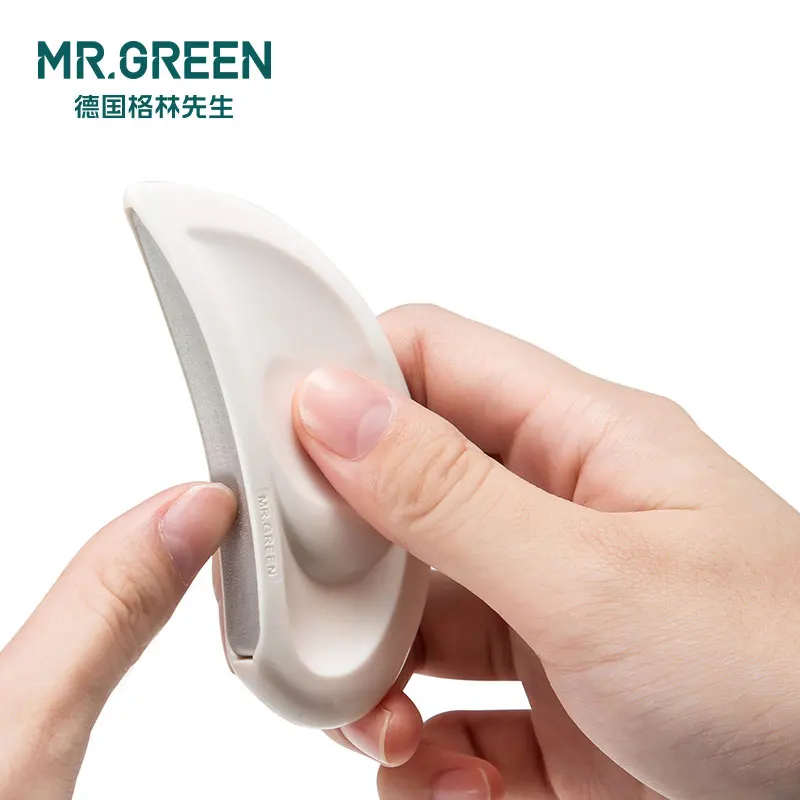 MR.GREEN curve nail file ABS resin+Stainless Steel good quality in metal box