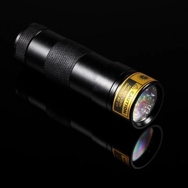 ALONEFIRE 12 Led 395 нм ультрафиолетовый светильник онарь для кошек собак мочи денег