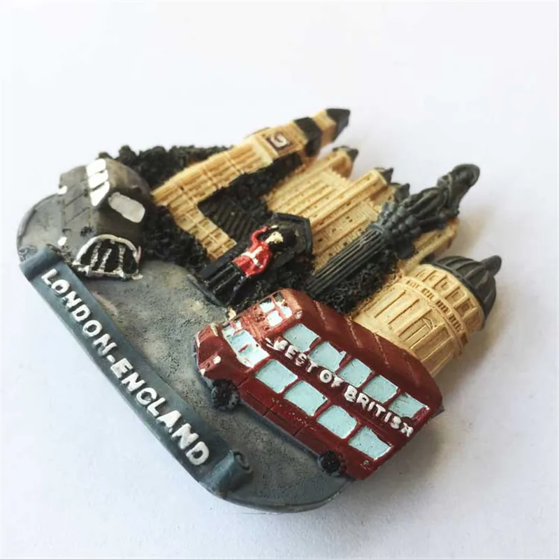 London Trafalgar квадратный рисунок на холодильник стикер Британский пейзаж магнит на холодильник домашний Декор подарок Прямая