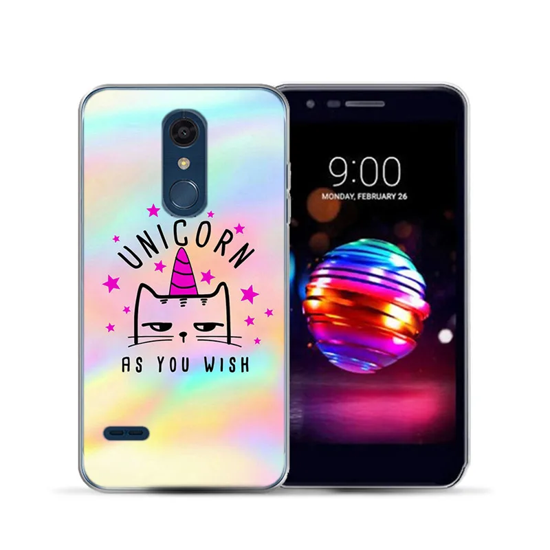 RUICCASE Единорог Бэтмен мягкий ТПУ чехол для Coque LG Aristo 2 Aristo2 QUEEN цветочный Huskie