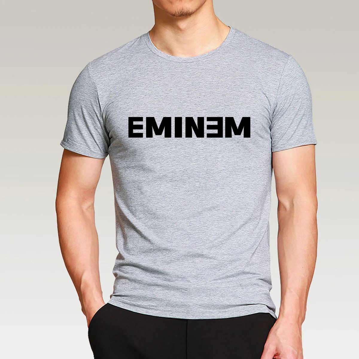 Мужская модная уличная одежда EMINEM The Marshall Mathers LP забавная Футболка с принтом топы
