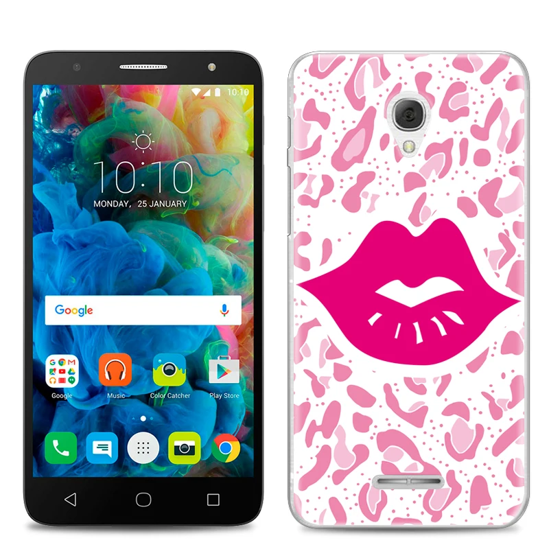 17 Чехол для телефона для Alcatel Pop4 Plus Pop 4 Plus 5056A милый мультяшный высококачественный окрашенный мягкий чехол для телефона из ТПУ силиконовый чехол - Цвет: 17