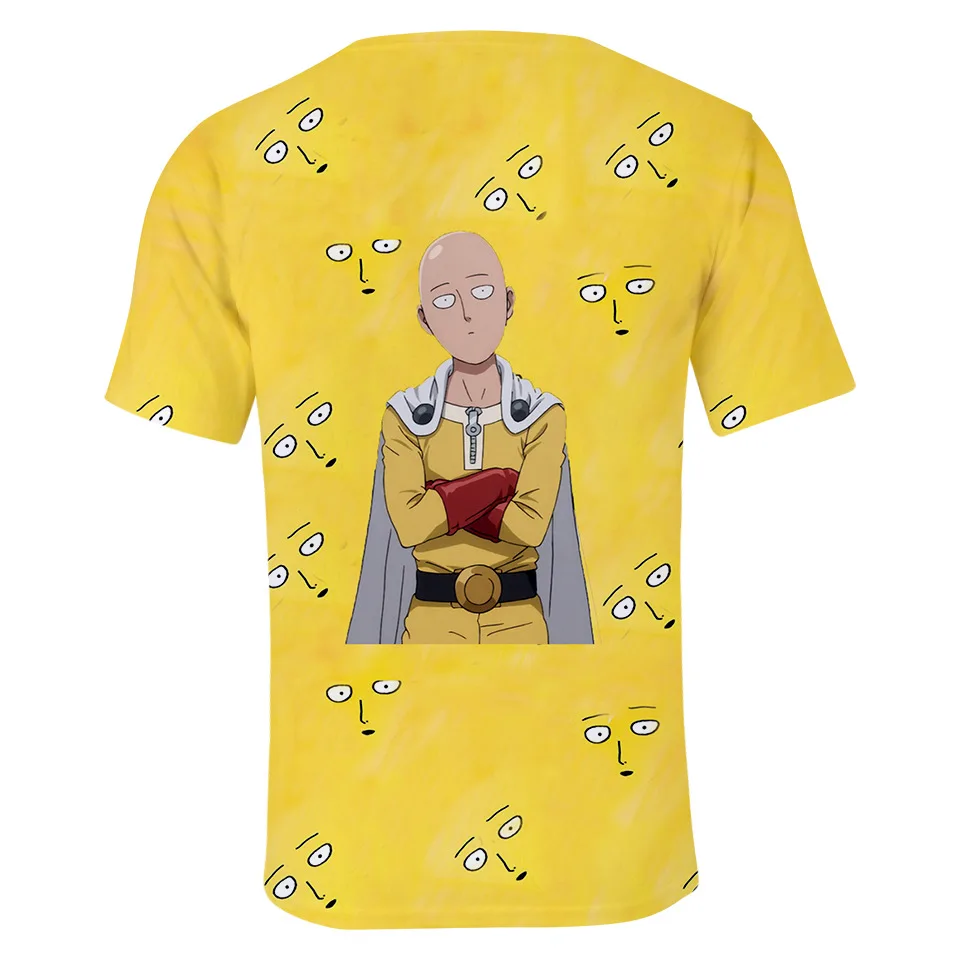 Аниме One Punch Man Футболка мужчины женщины ребенок футболка Onepunch Top Streetwear | Мужская