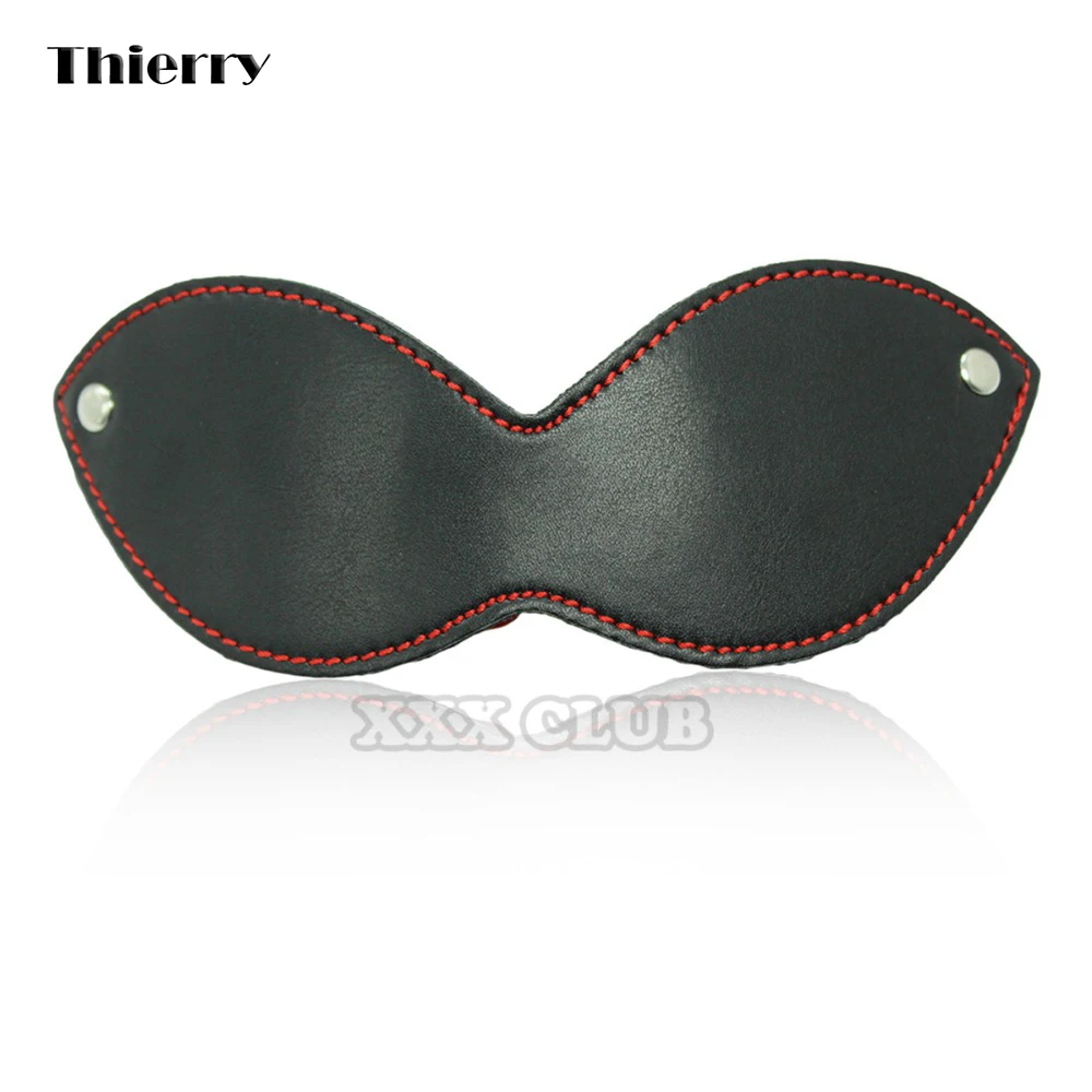 Повязка на глаза фетиш искусственная кожа | Красота и здоровье