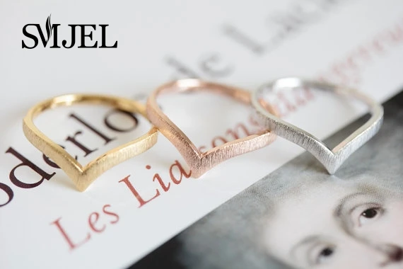 SMJEL 10 шт./лот оптовая продажа Новые Модные кольца с шевроном на костяшках для