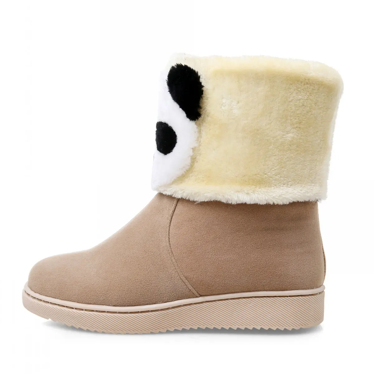 CuddlyIIPanda 2019 милые Гигантские панды снежные сапоги Kawaii животные женские зимние из
