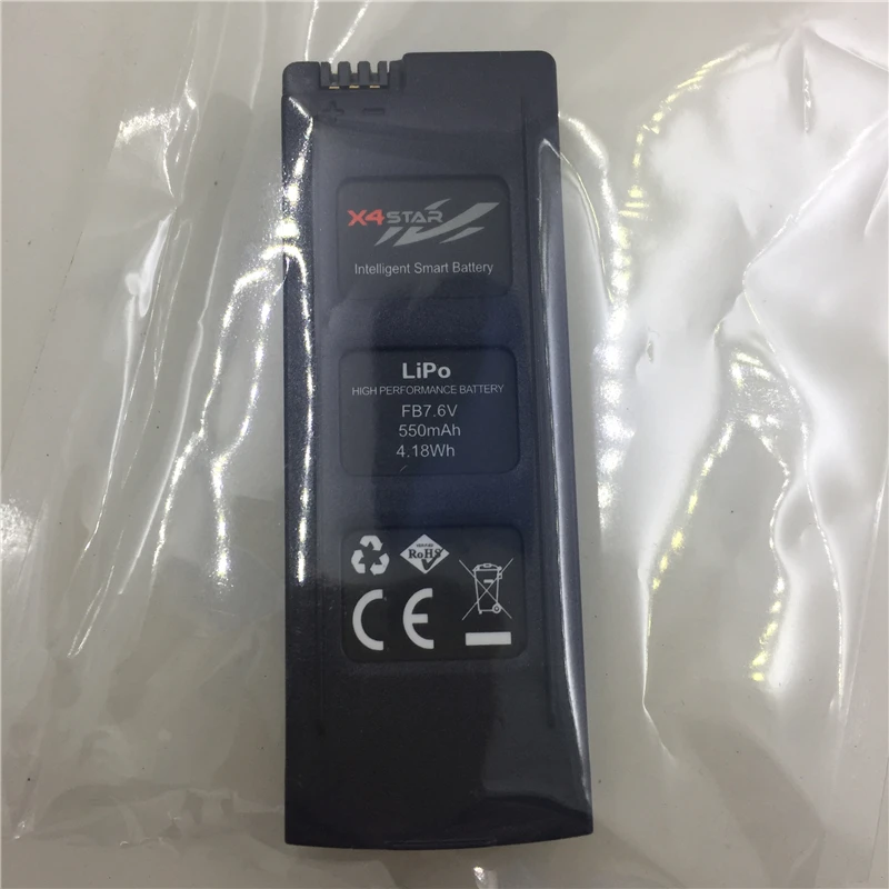 7,6 V 550 мА/ч, Батарея для hubsan X4 Star Pro H507A quadcopter drone запчасти аксессуар H507A-07( H507A Батарея
