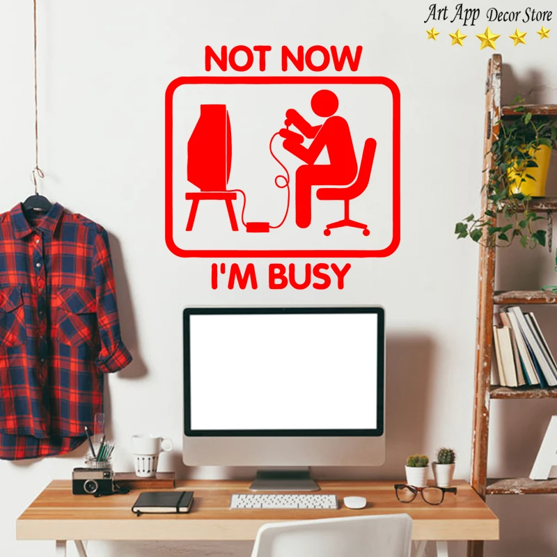 Art design cheap home decoration vinyl play wall sticker games waterproof PVC house decor cartoon decal in bedroom | Дом и сад