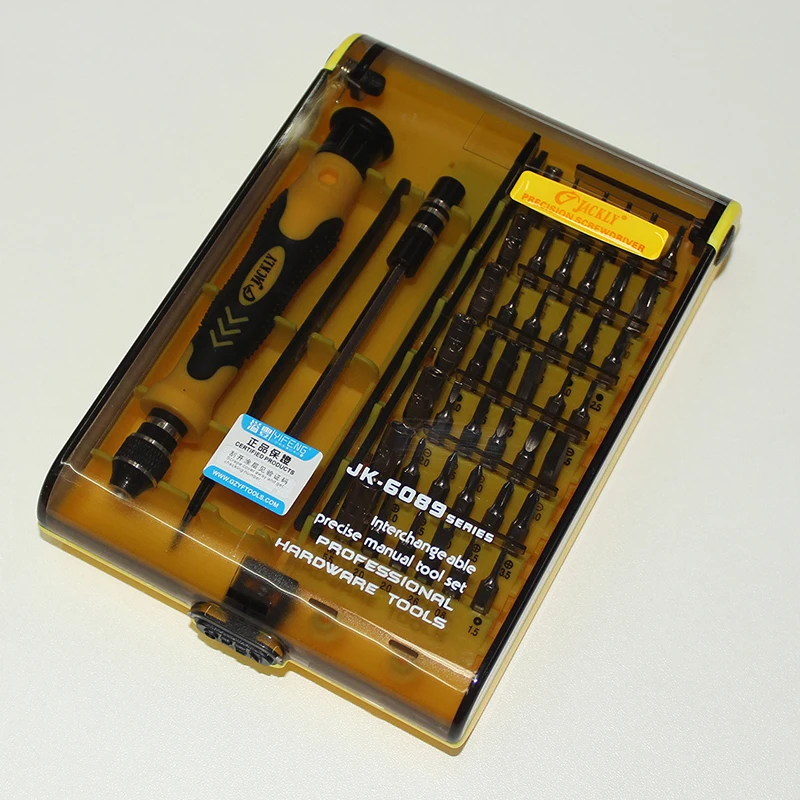 JA6089 45 в 1 Precision eletrica hardware Magnetic MultiTool отвертка ремонтный набор инструментов для apple