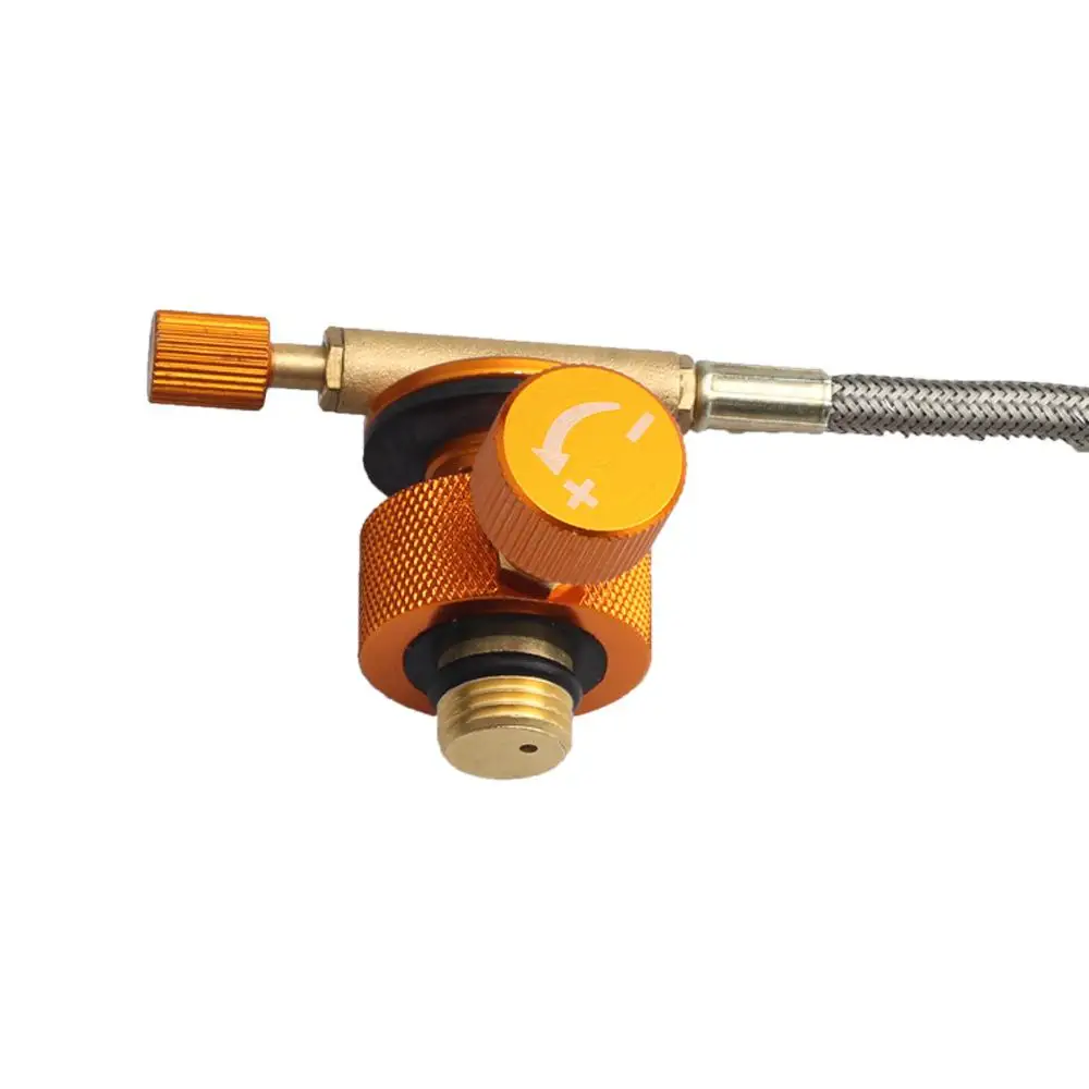 HobbyLane Outdoor Camping Stove Adaptor Conversion Split Type Furnace Connector Cartridge Tank Gas filling Adapter Cylinder | Спорт и