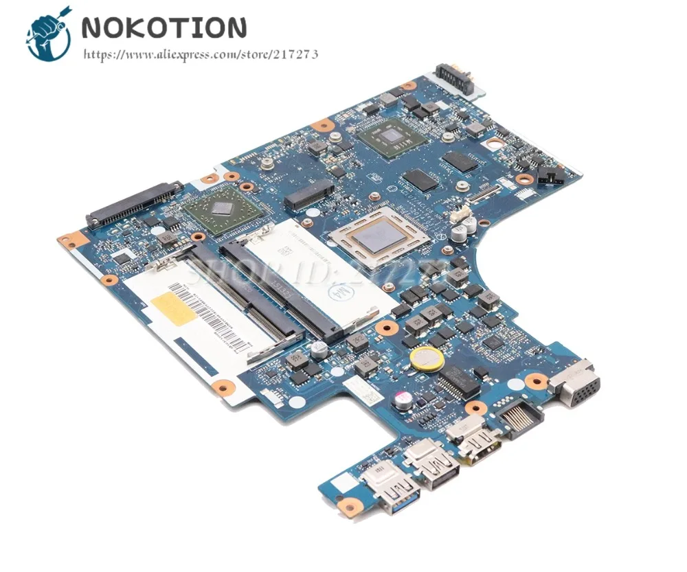 Kaufen NOKOTION Für Lenovo Ideapad Z50-75 Laptop Motherboard R6-M255DX Grafiken A10-7300 CPU ACLU7 ACLU8 NM-A291 5B20F6678 WICHTIGSTEN BORD