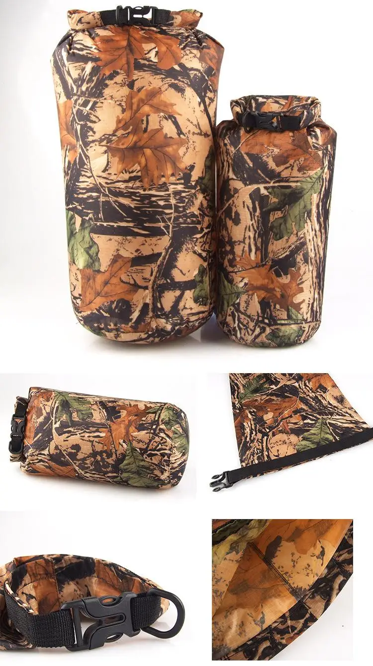 8L Top Quality Outdoor Camouflage Water Resistant Waterproof Dry Bag Canoe Floating Boating Kayaking Camping | Спорт и развлечения