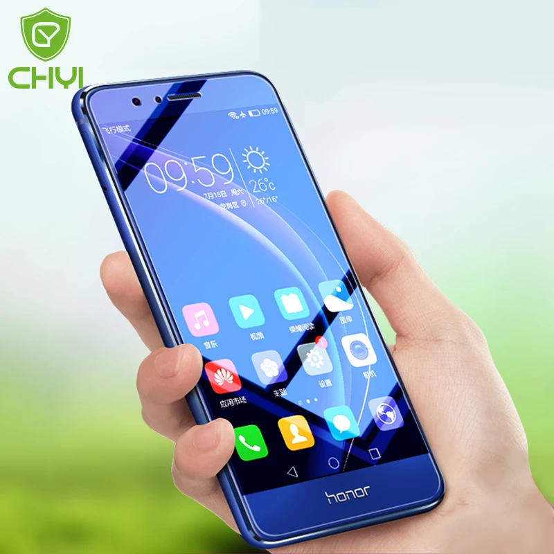 CHYI для huawei honor 7x закаленное стекло 2.5D полное покрытие олеофобное защита экрана 5 93