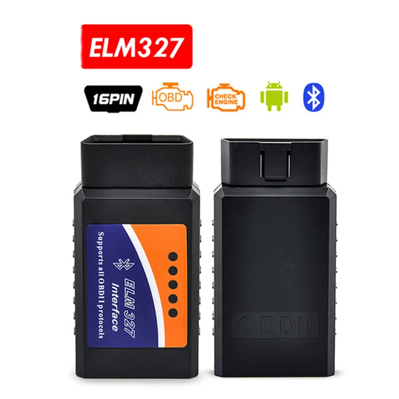Автомобильный диагностический сканер ELM 327 в 1 5 wifi ELM327 Bluetooth HHOBD2 v1.5 Android