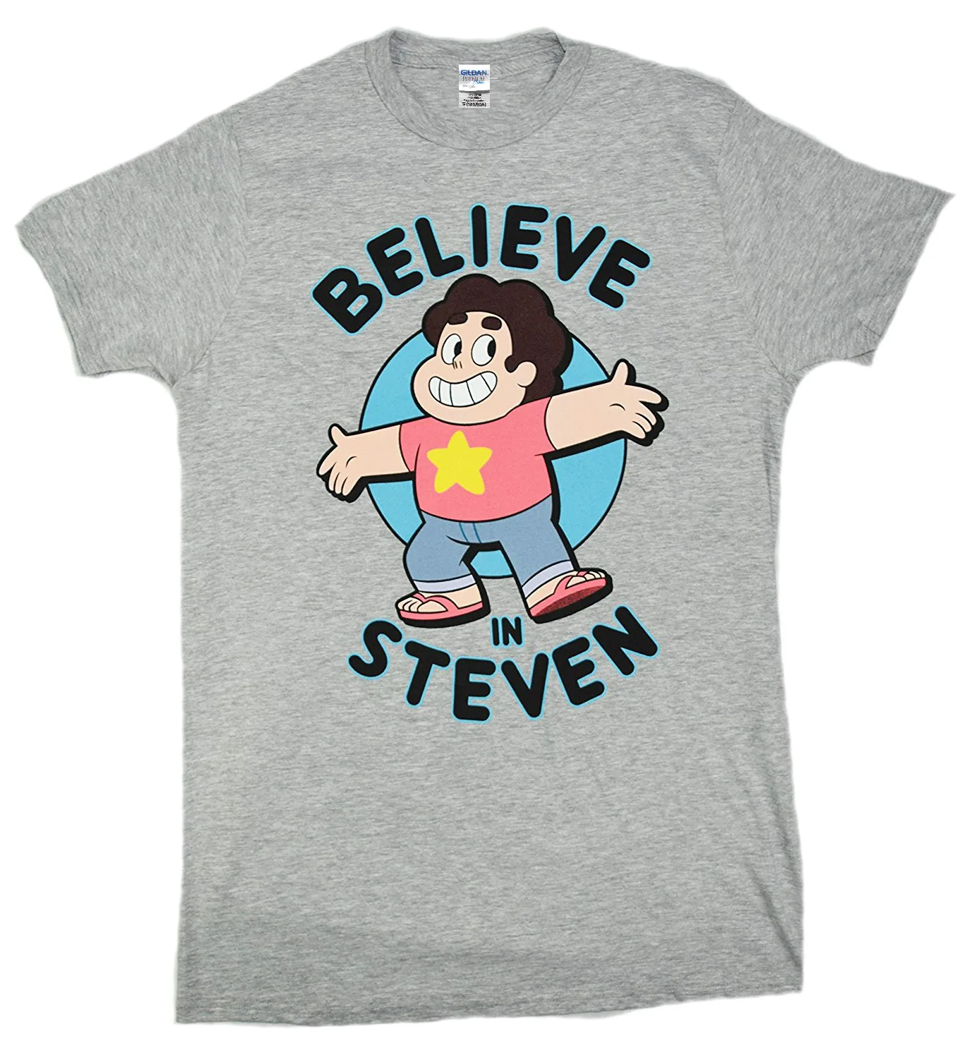 Футболка с круглым вырезом летние модные мужские футболки футболка Steven Universe Believe