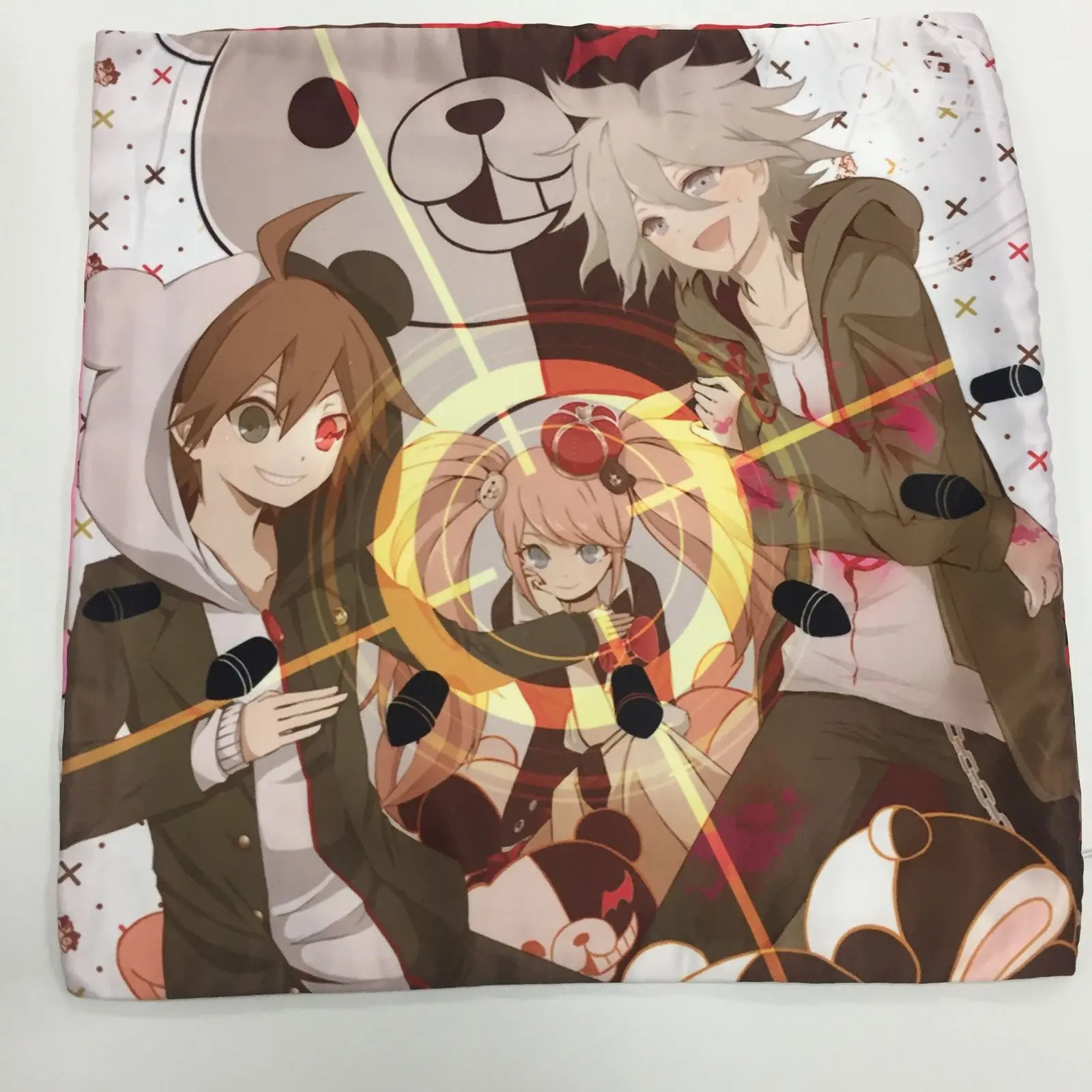 Чехол с рисунком из аниме Super Danganronpa джунко эношима Nagito Komaeda двухсторонняя подушка