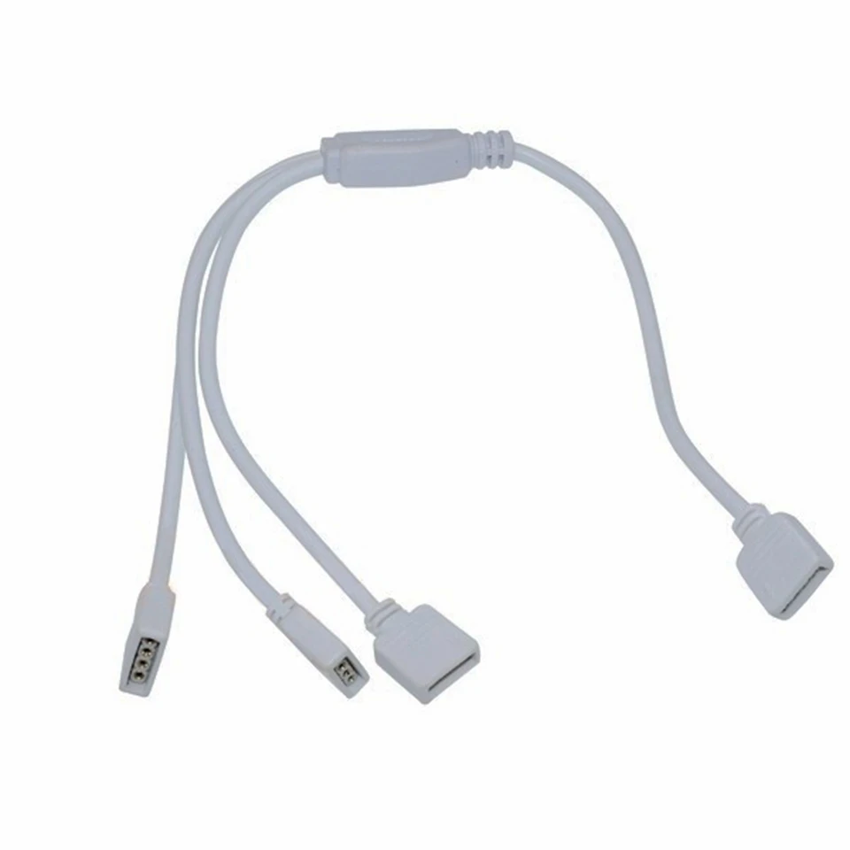 4 Pin 5 Pin коробка передач с коннектор RGBW удлинитель женщины отклонения в размерах на 1-2, 3, 4, разделительный провод для 5050 3528 RGB/RGBW/RGBWW Светодиодные ленты светильник