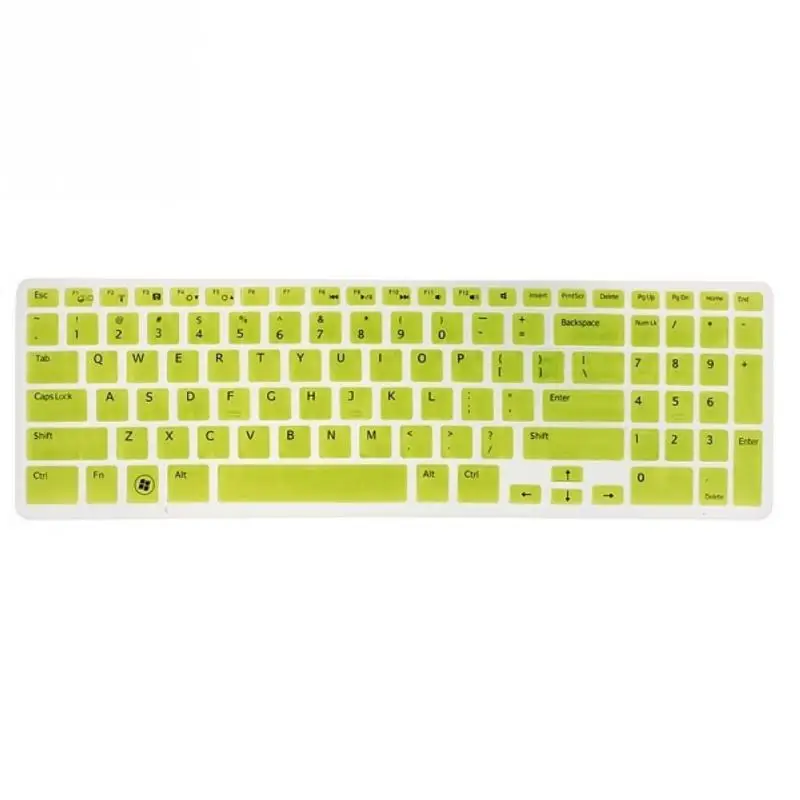 Прочный силиконовый чехол для клавиатуры 15 дюймов для Dell New Inspiron 15C 15CR 15MD 5CD 15MR 15M 15UR 15U#828