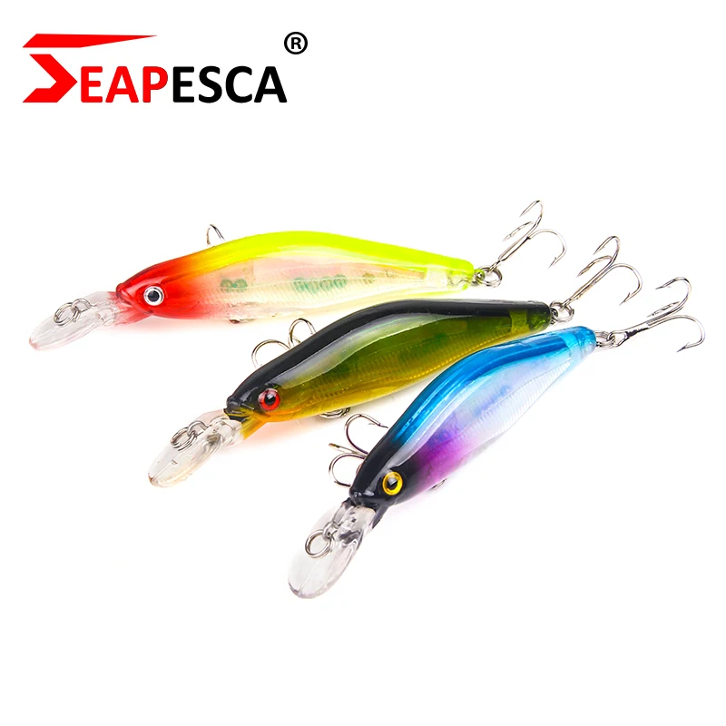 SEAPESCA гольян 1 шт. 10 см 12 2 г Поппер рыболовные приманки 3D глаза приманка кренкбейт
