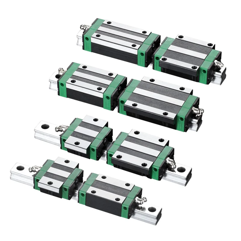 Линейная рельсовая направляющая KGT HGW15 HGW20 HGW25 HGW30 L 100 200 300 400 500 600 800 мм 1 шт.