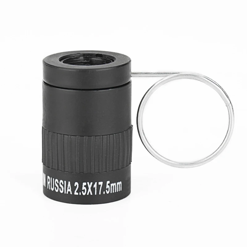 2.5x мини палец кольцо телескоп 8/600M видение 35X22mm карманный Монокуляр Телескоп для