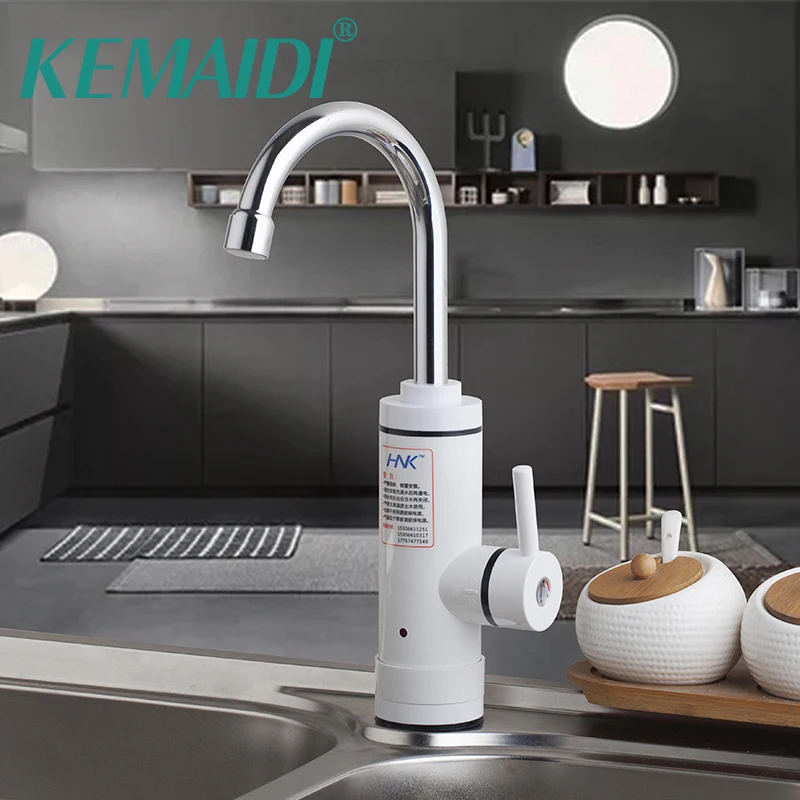 Кухонный водонагреватель KEMAIDI RU СВЕТОДИОДНЫЙ Электрический без бака с