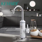 Кухонный водонагреватель KEMAIDI RU, СВЕТОДИОДНЫЙ Электрический водонагреватель без бака с европейской вилкой