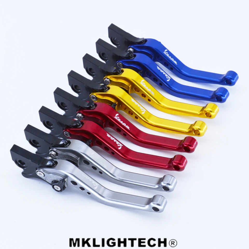 CNC алюминиевый регулируемый тормозной рычаг сцепления для мотоциклов Vespa Granturismo
