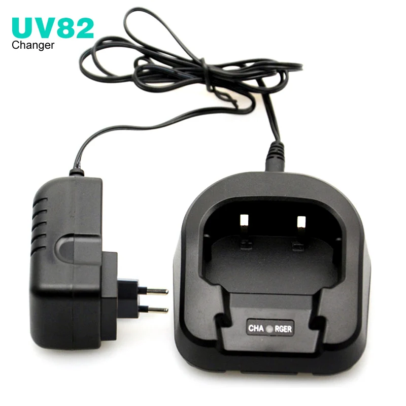 Фото Настольное зарядное устройство для рации Baofeng CH-8, UV-82, UV-89, 100-240 В, UV-8D №1