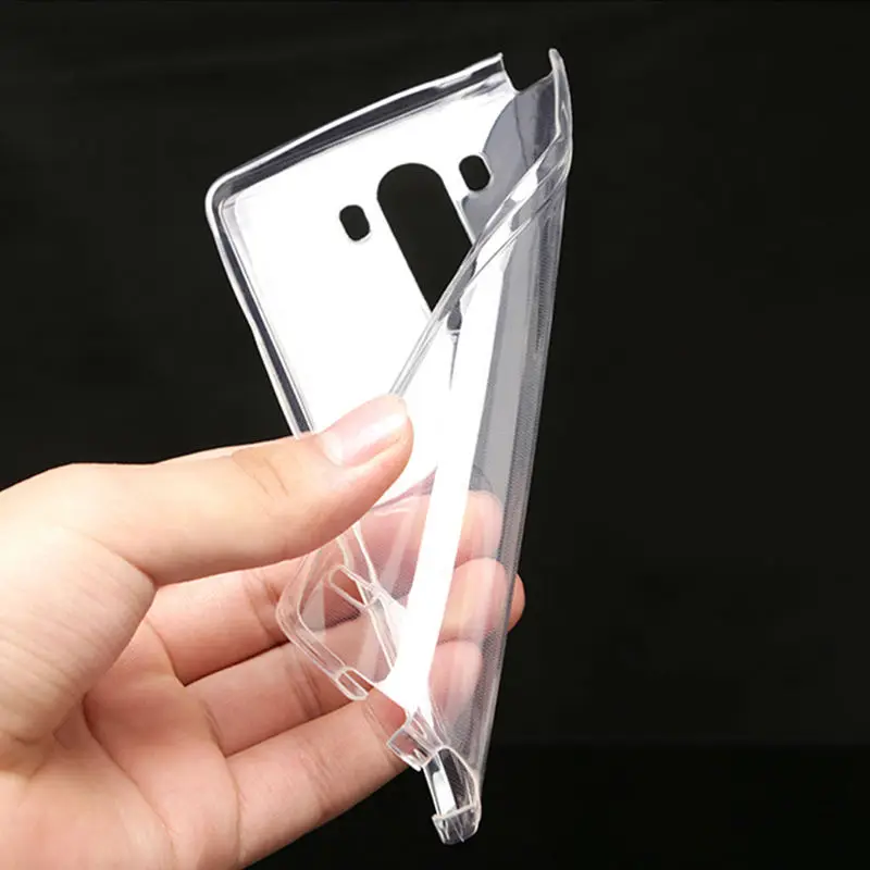 Touchable 360 degree Protective Clear Soft TPU Cover For LG G3 G4 Ultra Thin Front Back Case G5 G6 Phone |