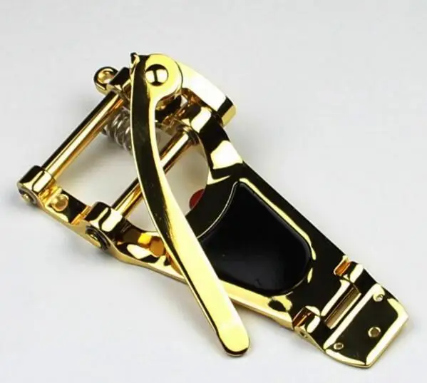 Новинка Bigsby Gold TREMOLO Vibrato Bridge Archtop электрогитара | Спорт и развлечения