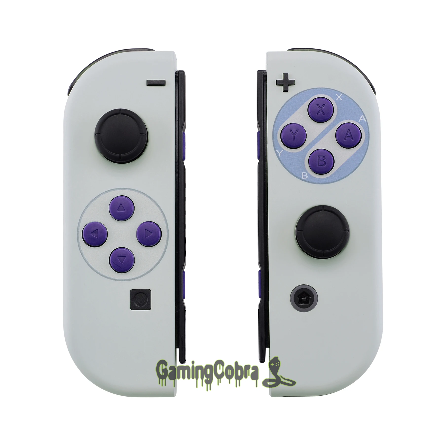 Мягкий на ощупь Классический чехол в стиле SNES с полными кнопками DIY сменный