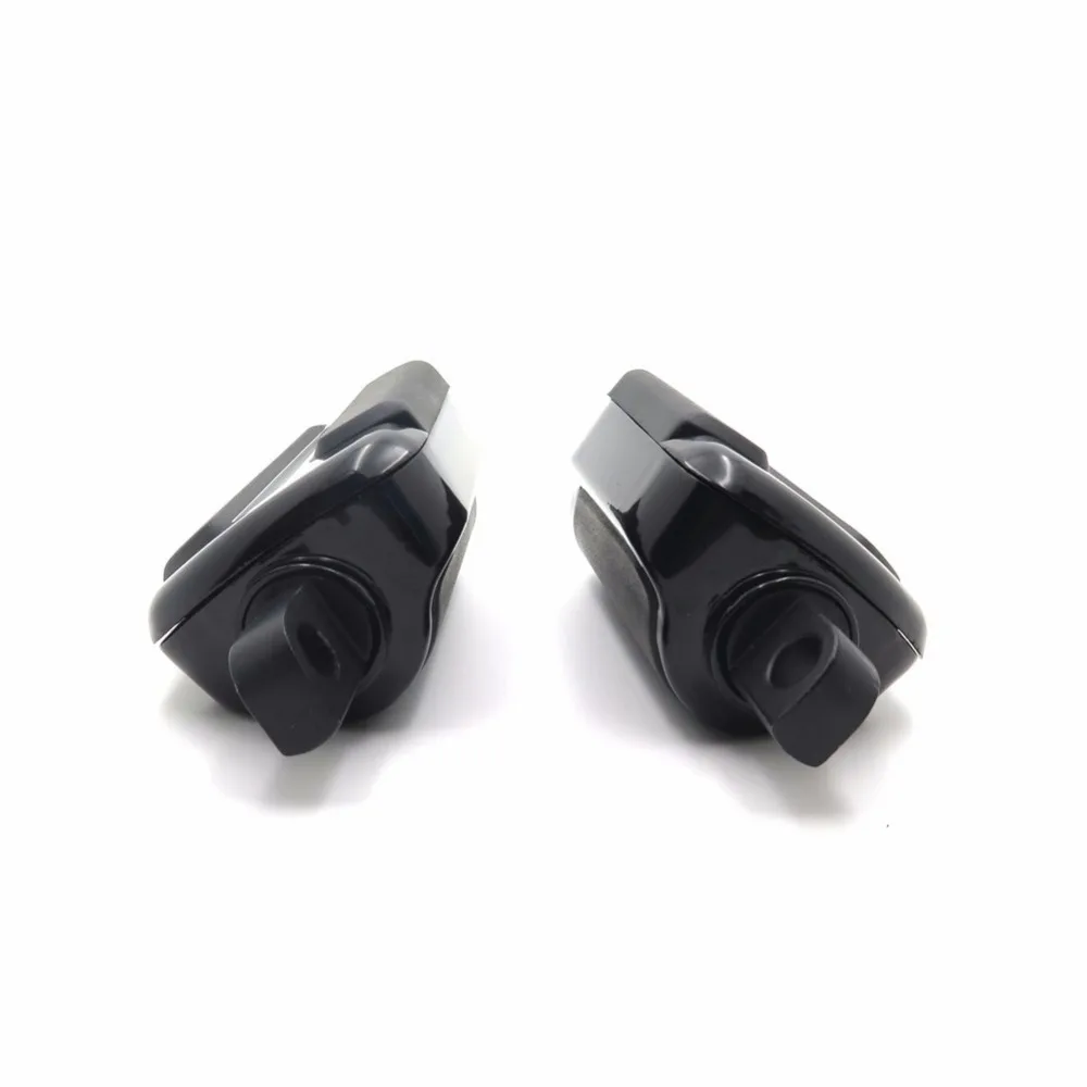 Aftermarket free shipping Foot Pegs For 1984-2017 Harley Wide Glide/ Fat Boy/ Switchback/ Road King FLHR/ V Rod Muscle VRSCF BK |