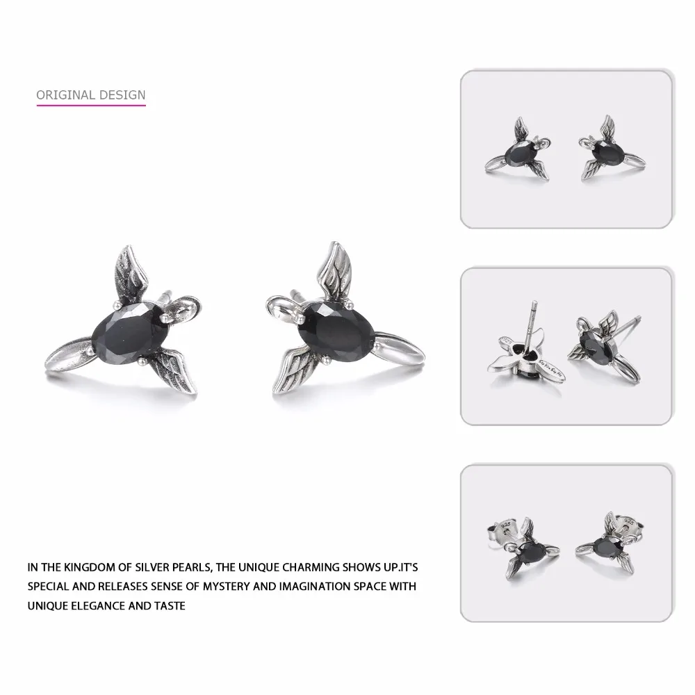 EDI 925 Стерлинговое серебро и ювелирные изделия Marcasite Vintage Тайские серебряные