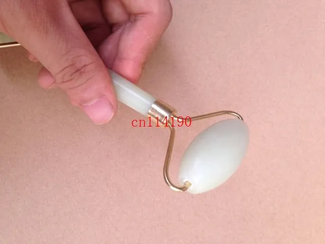 Нефритовый роллер для массажа лица и шеи 100 шт./лот бесплатная доставка