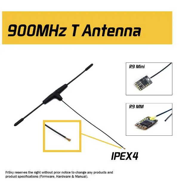 Антенна Frsky super 8 для радиоуправляемых моделей R9M и Lite r9 mini R9 SLIM PLUS r9mm X9D Plus q x7 x10 x10s s12s