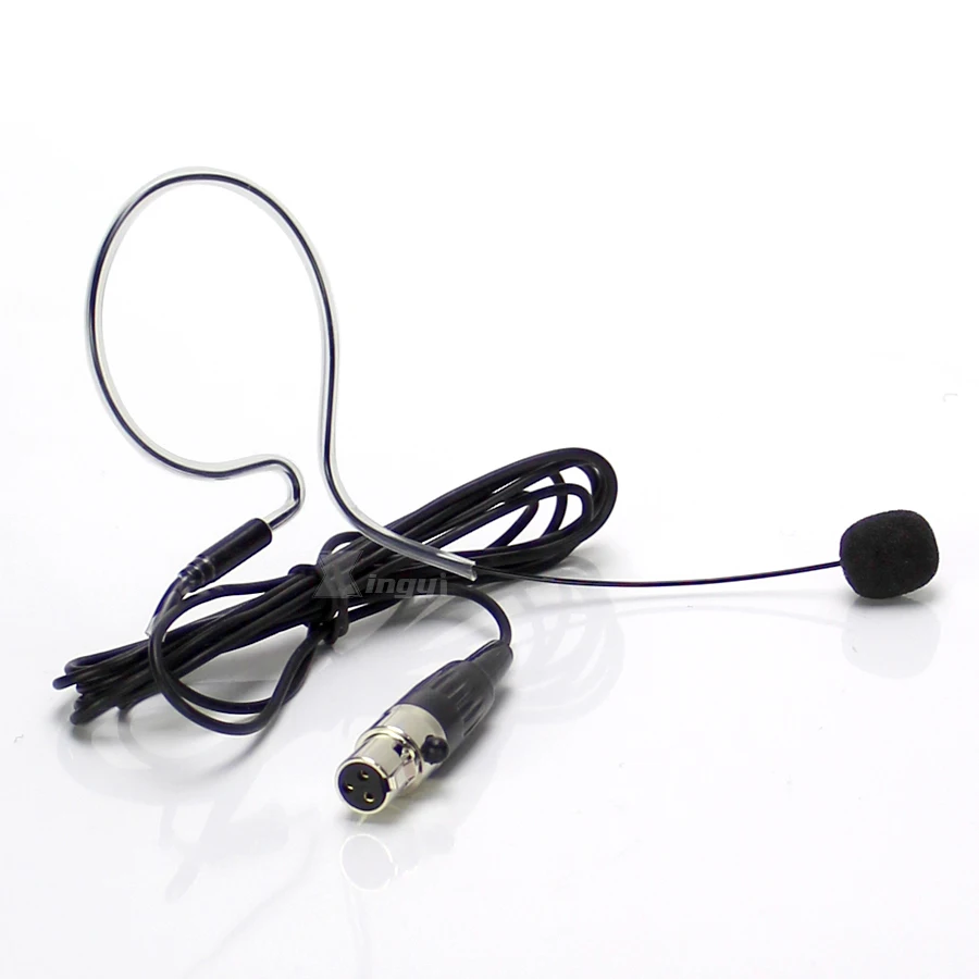 Портативный мини XLR 3 контакта TA3F одиночный наушник гарнитура микрофон