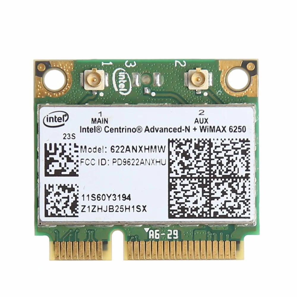 Двухдиапазонная карта PCI E 300 м 2 4 + 6250 беспроводная Wi Fi для Intel advancial N WiMAX Lenovo FRU 60Y3195