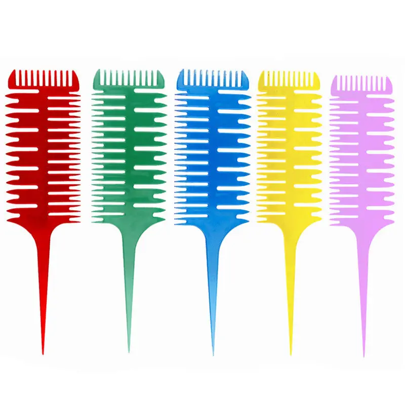 Хвост рыбы в форме кости Укладка волос расческа Профессиональный парикмахерский