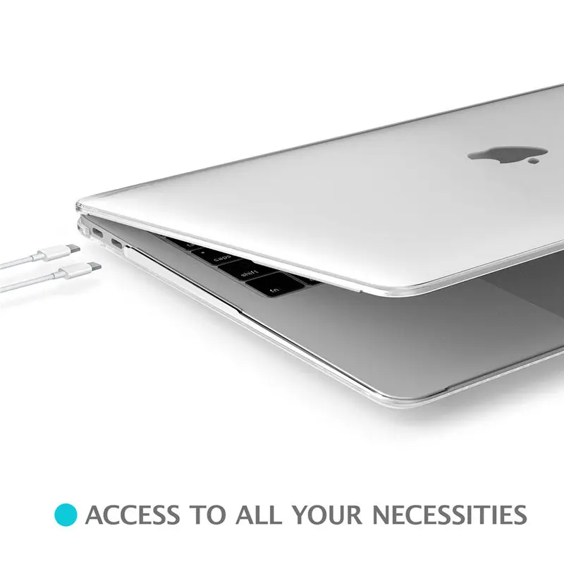 Для MacBook Air 13 дюймов Чехол выпуска A1932 с дисплеем retina подходит для Touch ID i-Blason гладкий прозрачный мраморный Твердый Чехол