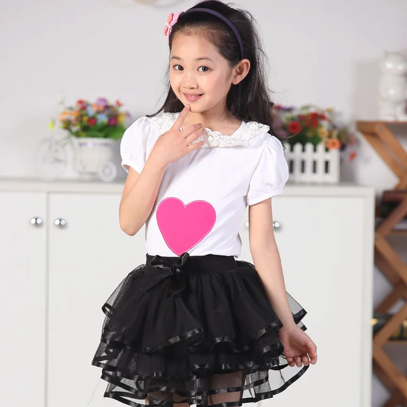 Женские детские юбки пышная юбка пачка для маленьких девочек элегантная детская