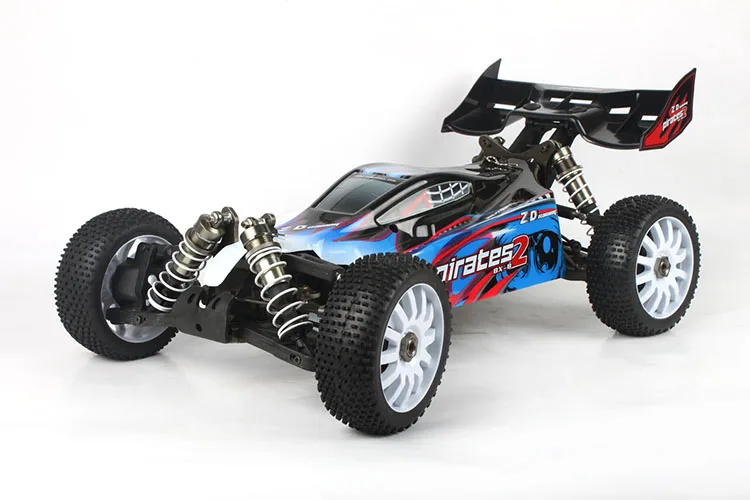 Blue 80A RTR ZD гоночный 1:8 масштаб водонепроницаемый 4WD внедорожный Высокоскоростной Электронный пульт дистанционного управления багги, rc гоночные автомобили - Цвет: Blue 80A RTR