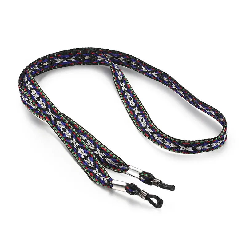 

PINKSEE 66CM Soft Cotton Glasses Rope Trendy Design Reading Glasses Chains Sunglasses Non-slip Strap Lanyard