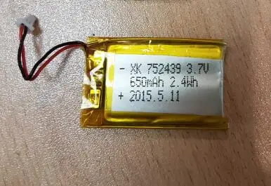 5 шт. в партии 3,7 v 750 мА/ч, 702540 702545 литий-полимерный аккумулятор литий-полимерная аккумуляторная батарея
